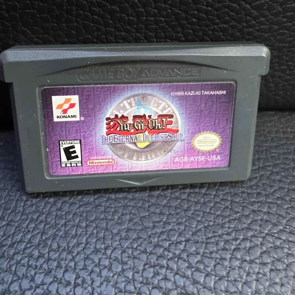 Yu-Gi-Oh! The Eternal Duelist Soul Game Boy Advance Cartridge